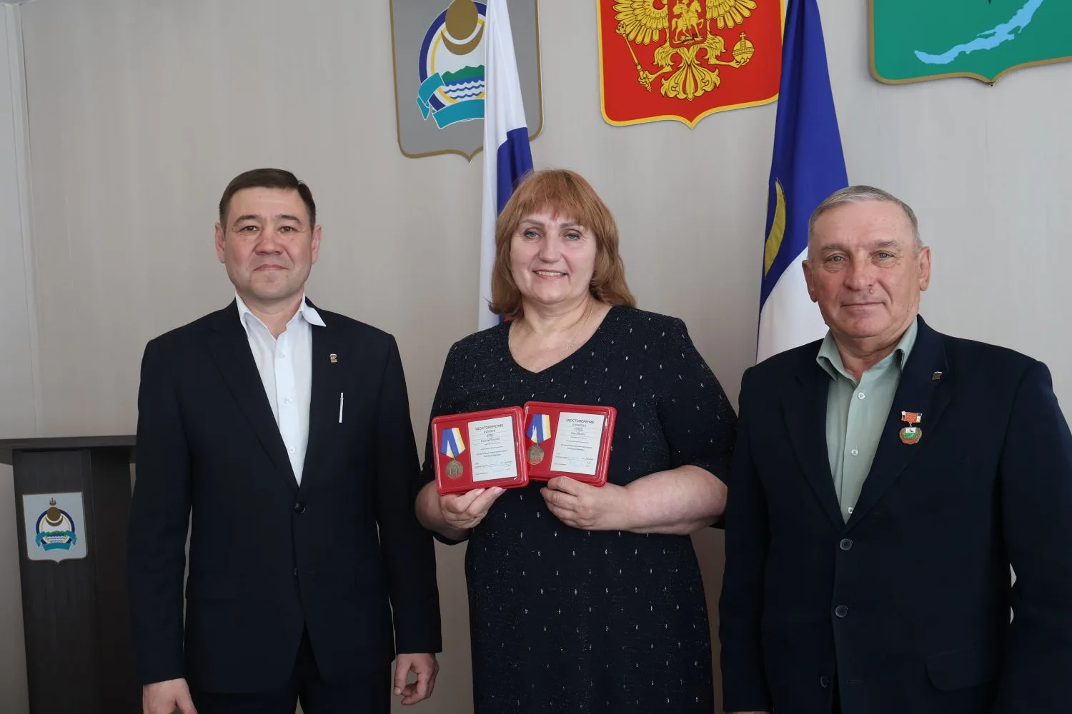 ✨ Сегодня, 14 мая, состоялась торжественная церемония вручения юбилейных медалей.  Председатель Сове