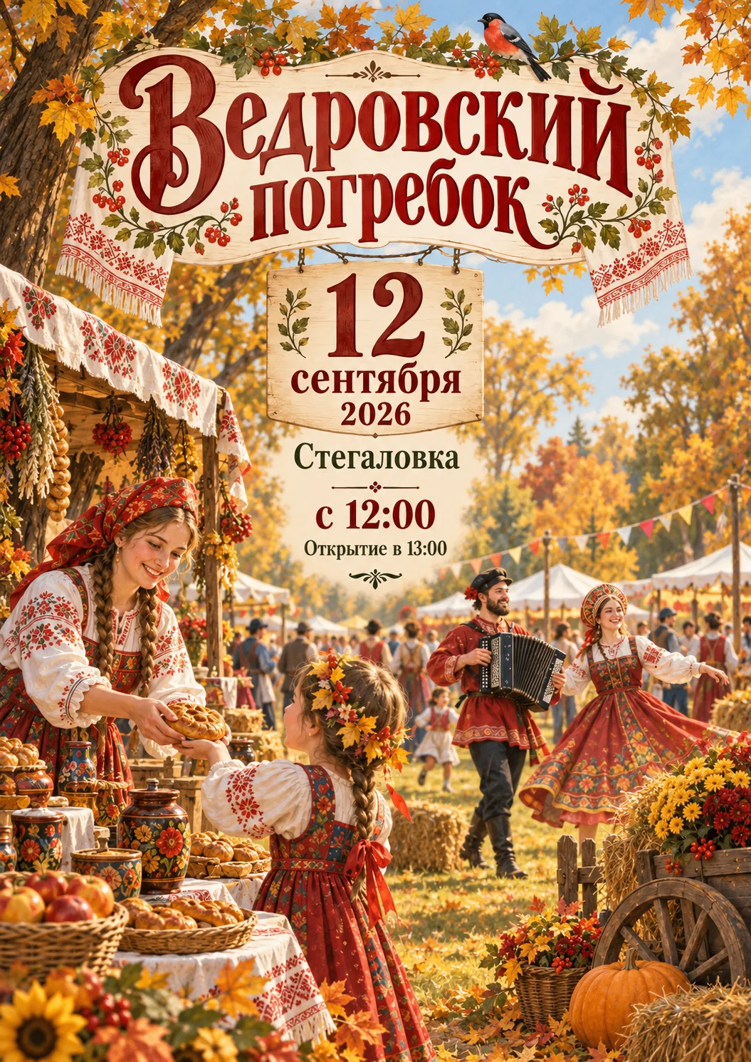 🍂 До фестиваля «Ведровский погребок» остаётся всего несколько дней!