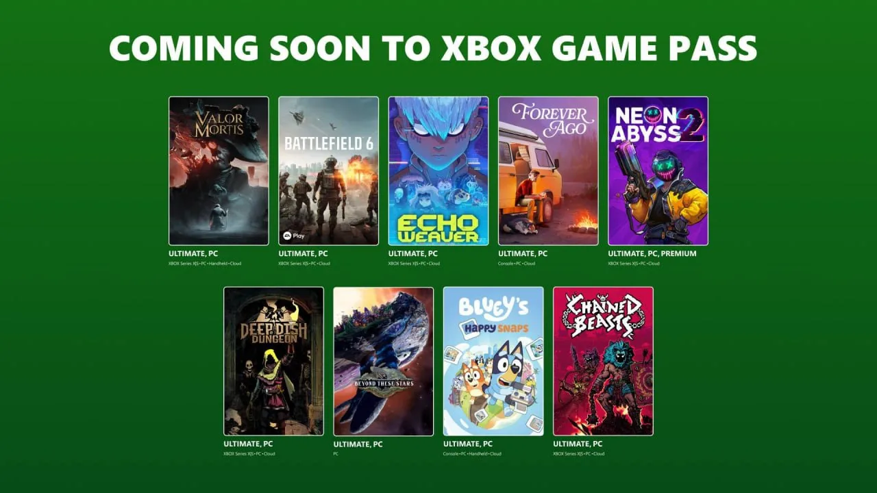 ‼️В Xbox Game Pass раздадут Battlefield 6 — экшен-шутер и ещё 6 других игр завезут в по...