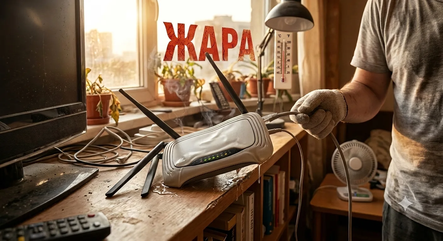 Жара убивает ваш Wi-Fi? Как спасти роутер от перегрева

Лето в разгаре, и вместе с температурой за о