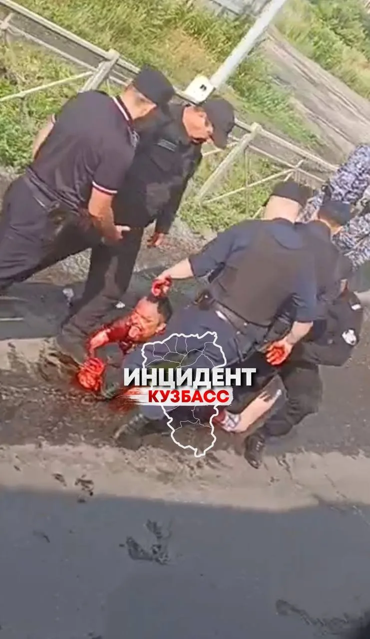На Южном в Кемерове задержали мужчину с предметом, похожим на нож