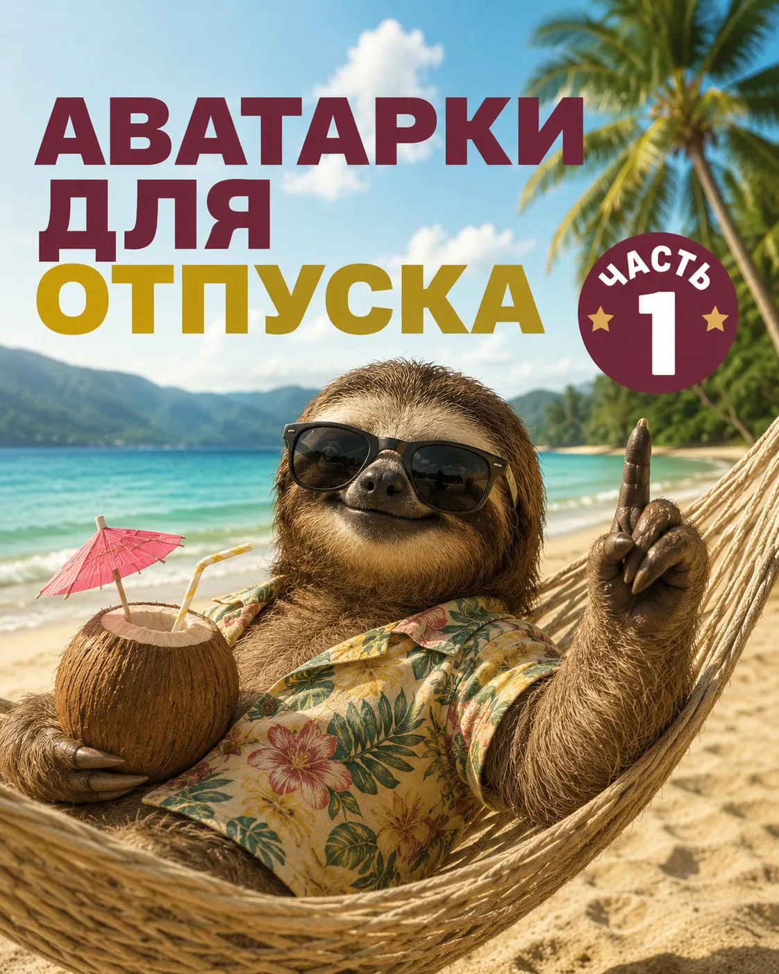 🏖️ ОТПУСКНОЕ НАСТРОЕНИЕ: РАЗБИРАЙТЕ АВАТАРКИ! 😎