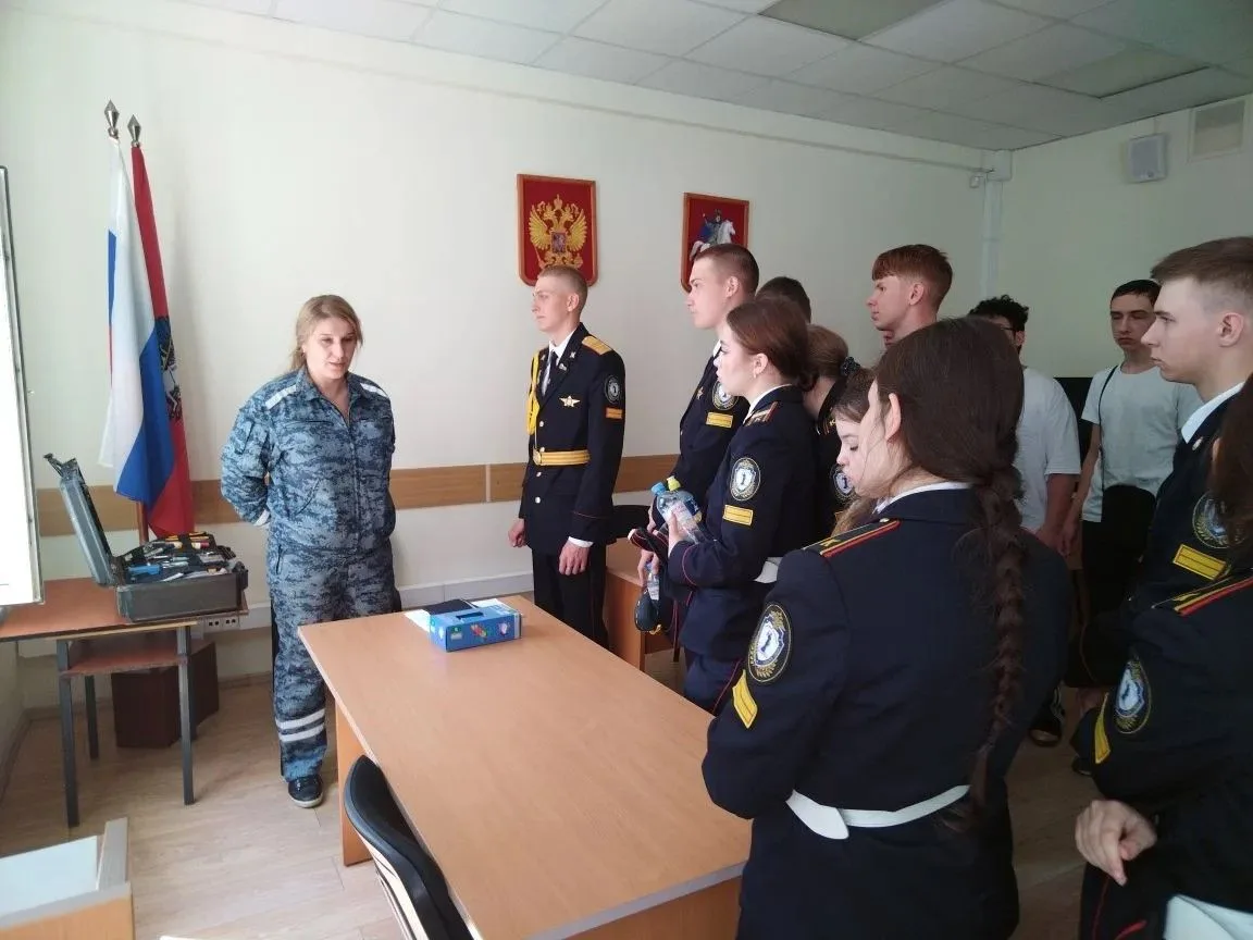 🚨 22 мая курсанты 2 курса Колледжа полиции приняли участие в выездном занятии, которое прошло в Отде