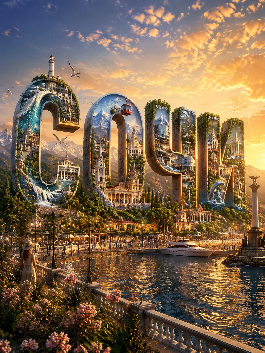 3D-постер для путешествия в Сочи
Нейросеть: GPT Image 2