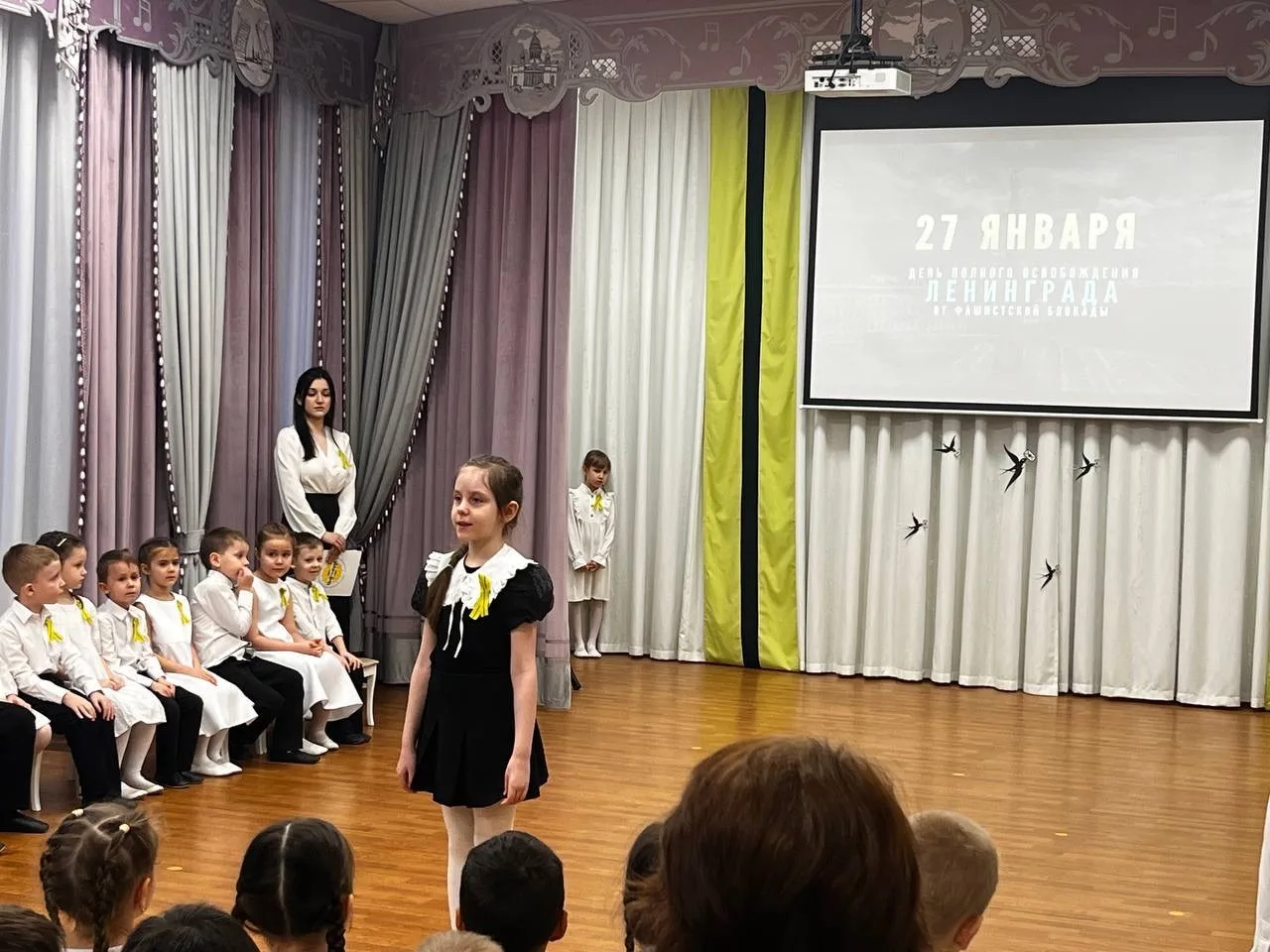 Недавно мы провели трогательное и глубоко значимое мероприятие, посвящённое Дню снятия блокады Ленин