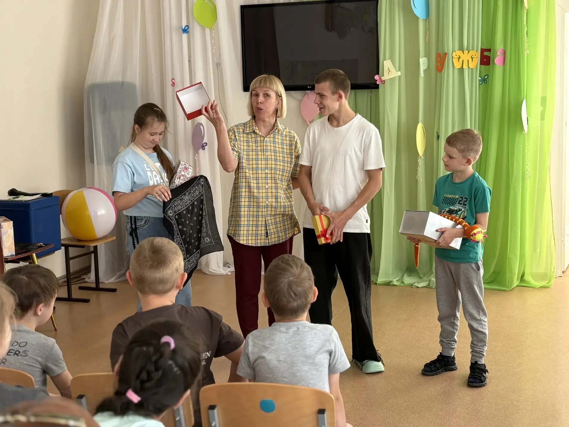 Сегодня в нашем лагере «Дружба» прошёл «День доброго кино»! 🎞✨