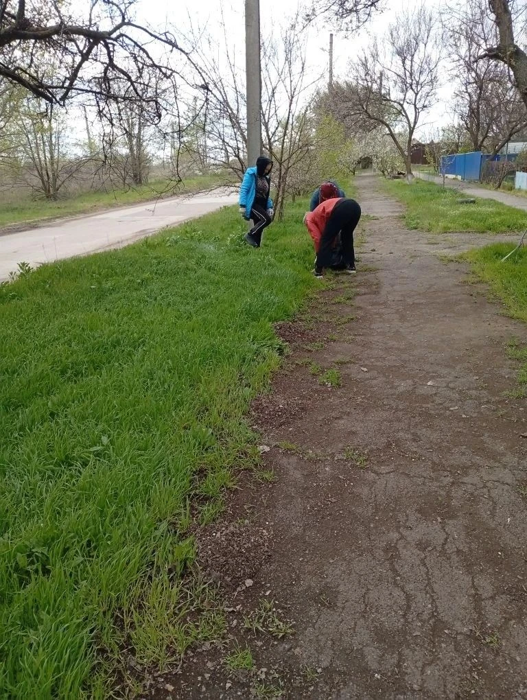 🧹 Сотрудники филиала Детской школы искусств имени Минченкова провели очередную уборку территории - н