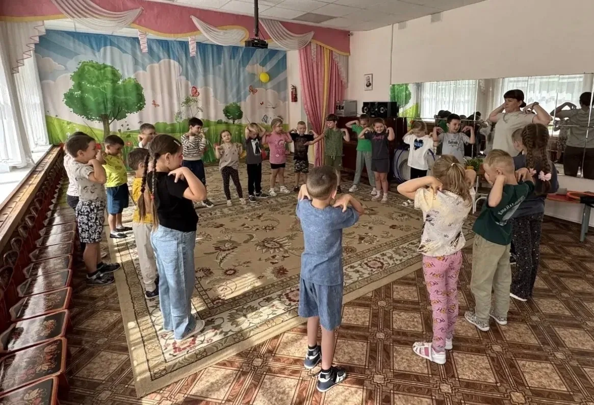 Для самых старших ребят нашего детского сада прошёл настоящий спортивный праздник — «В царстве спорт
