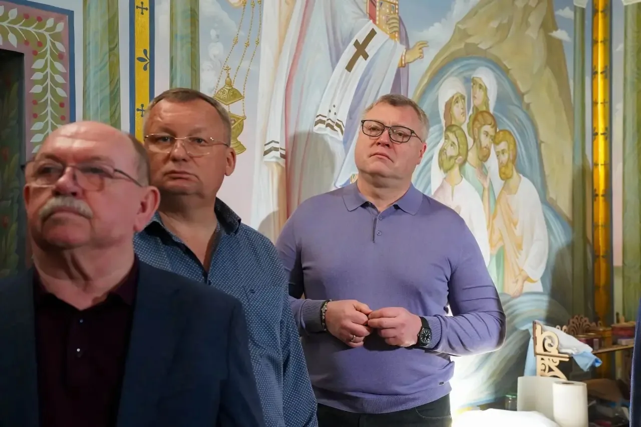 С праздником Благовещения!  🕊️В честь праздника состоялась служба в Благовещенском храме. Возглавил 
