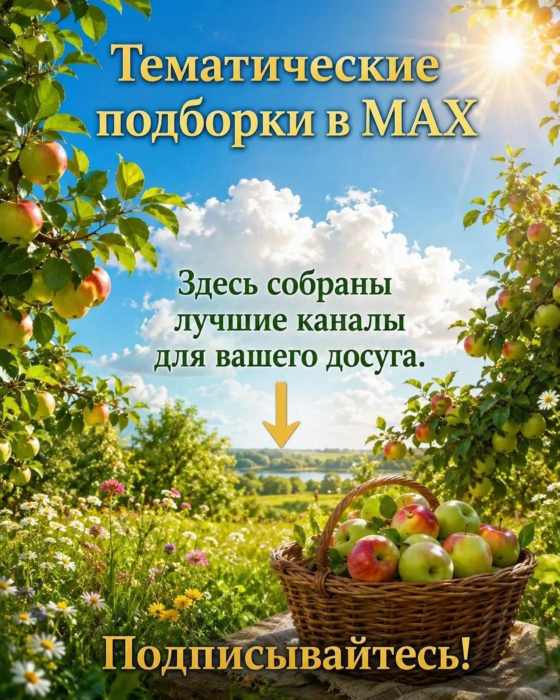 💫Собрали самые интересные каналы МАХ в одной подборке.