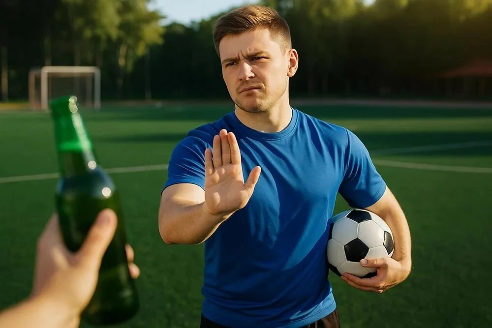 Алкоголь + спорт + летняя жара = опасность ⚠️

Лето, жара, изнурительная тренировка... Кажется, бока