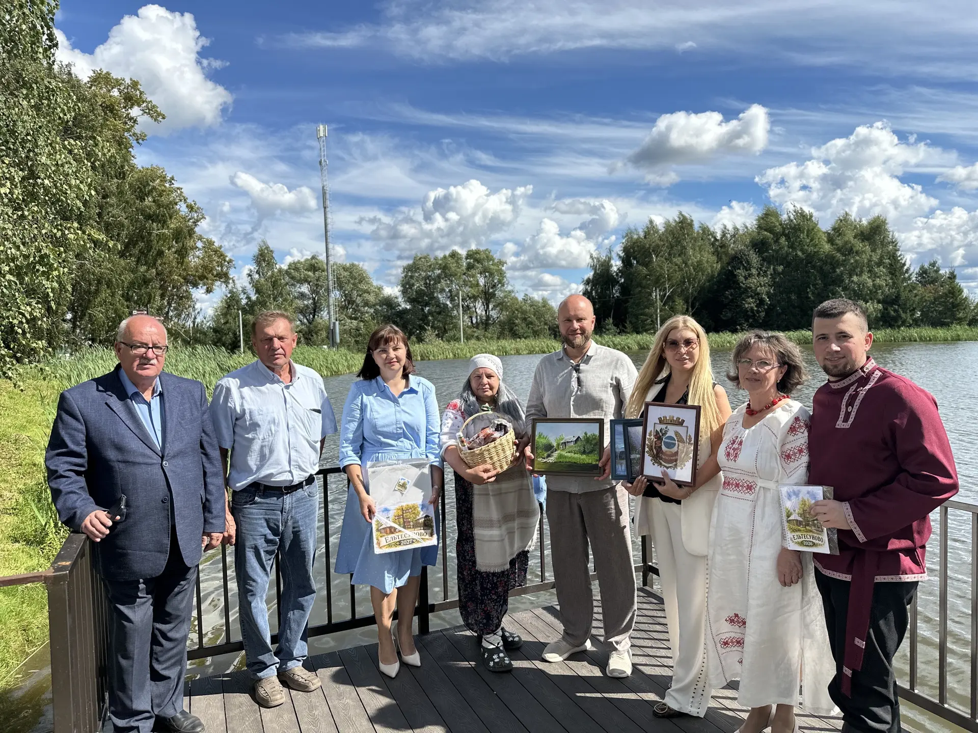 Встреча комиссии конкурса «Самая красивая деревня Владимирской области» в селе Ельтесун...