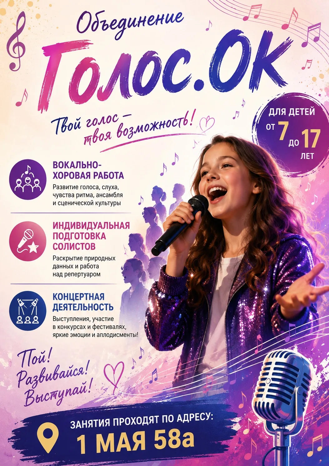 🎤 Раскрой свой голос вместе с «Голос.ОК»! 🎤