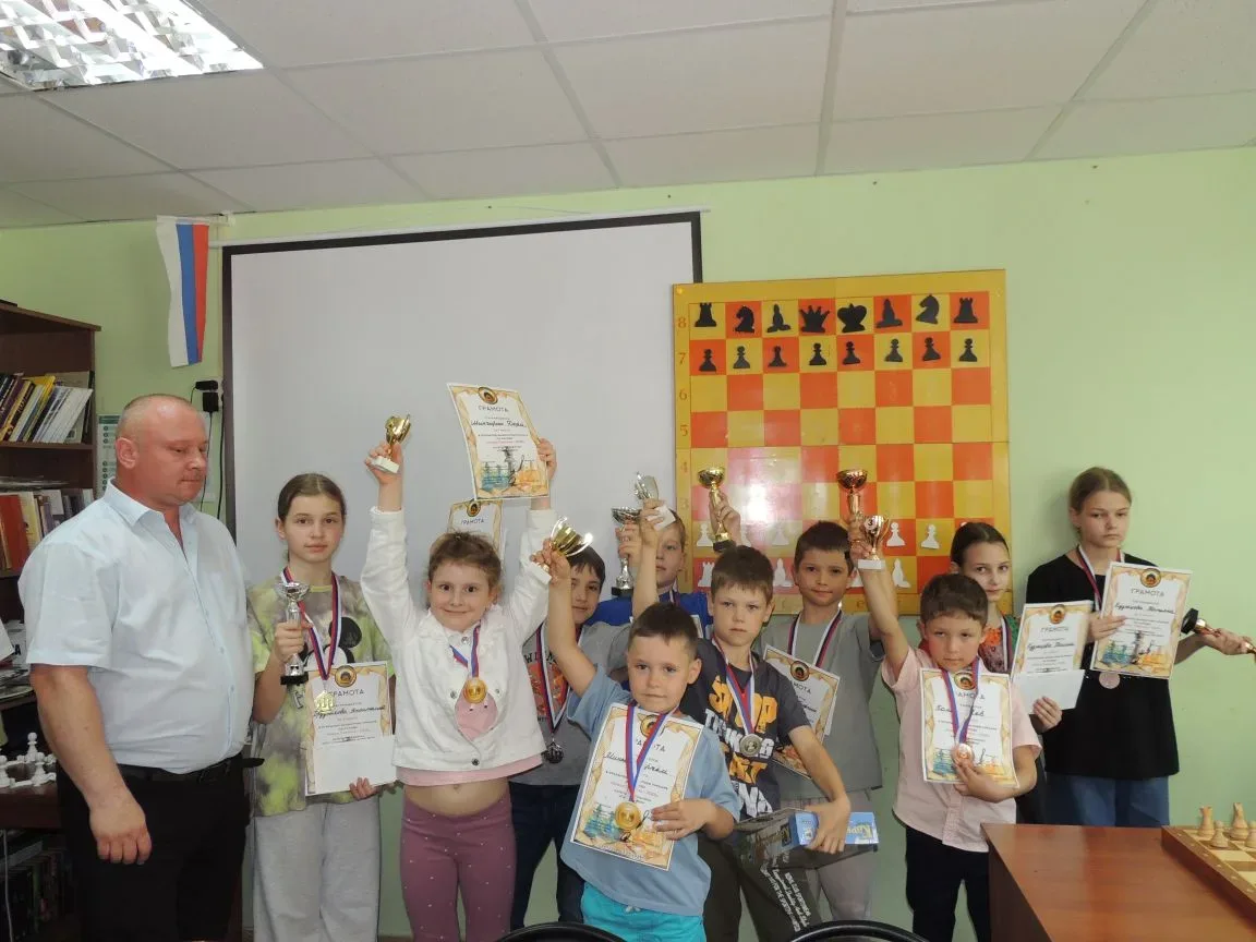 🏅 Результаты 2‑го этапа Кубка Павлина (турнир по быстрым шахматам, 23 мая 2026 года).