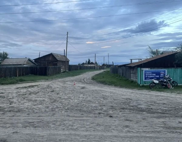 В Бурятии на дороге столкнулись мотоциклисты-подростки