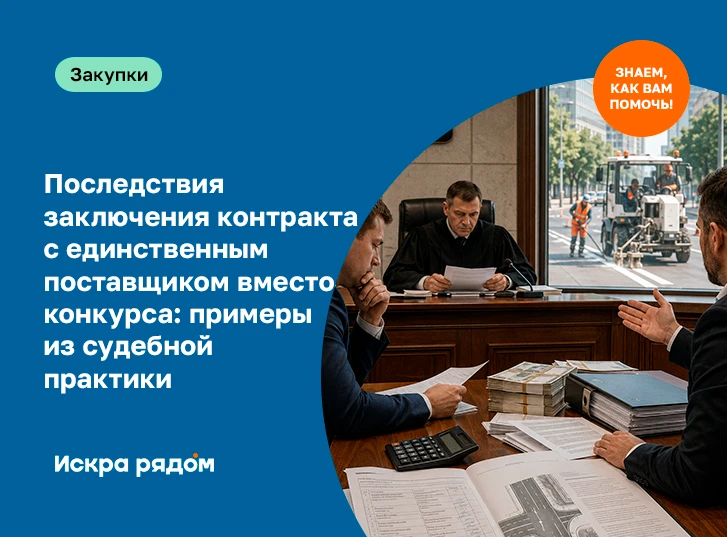 Последствия заключения контракта с единственным поставщиком вместо конкурса: примеры из судебной пра