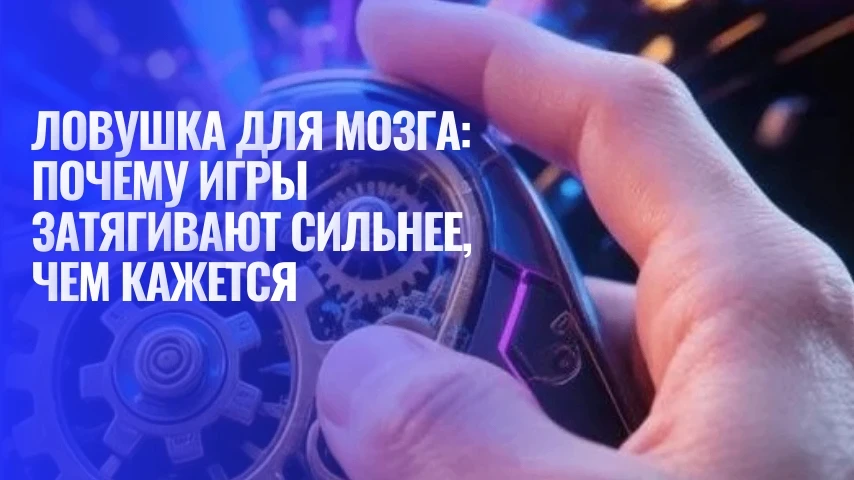Ловушка для мозга: почему игры затягивают сильнее, чем кажется