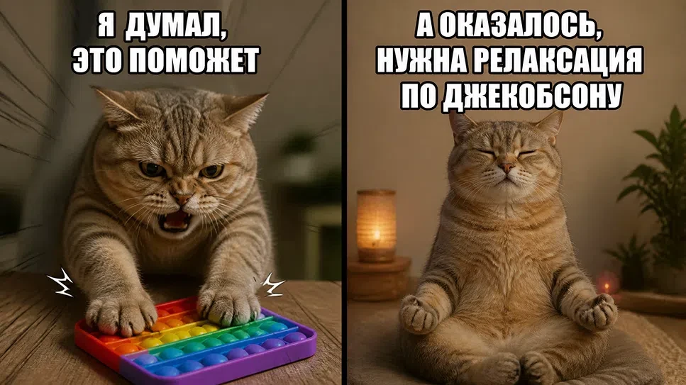 Мы знаем, как успокоиться