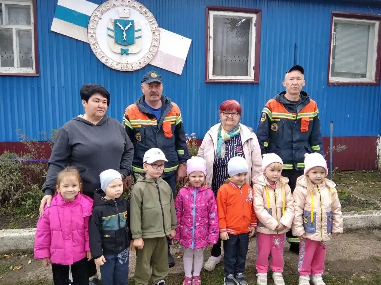 В ГОСТЯХ У СПАСАТЕЛЕЙ