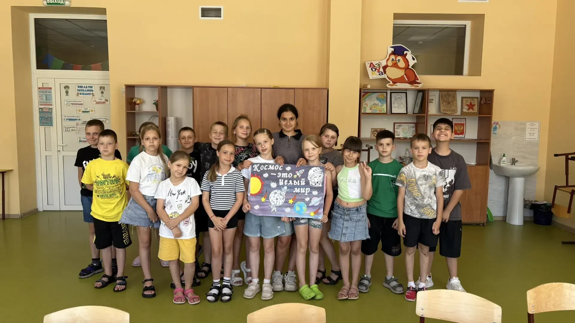 🎉 День космонавтики в лагере «Муравейник»! 🎉
