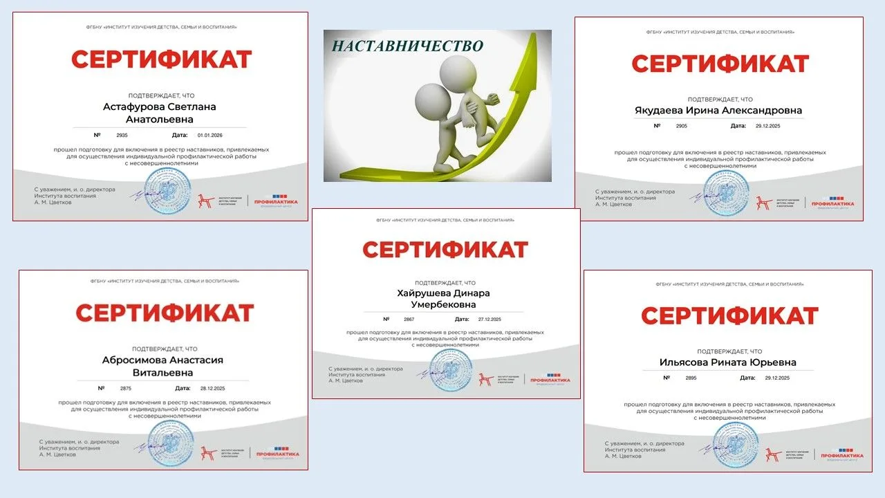В Международный день наставничества мы отмечаем наших коллег, которые в этом учебном году прошли про