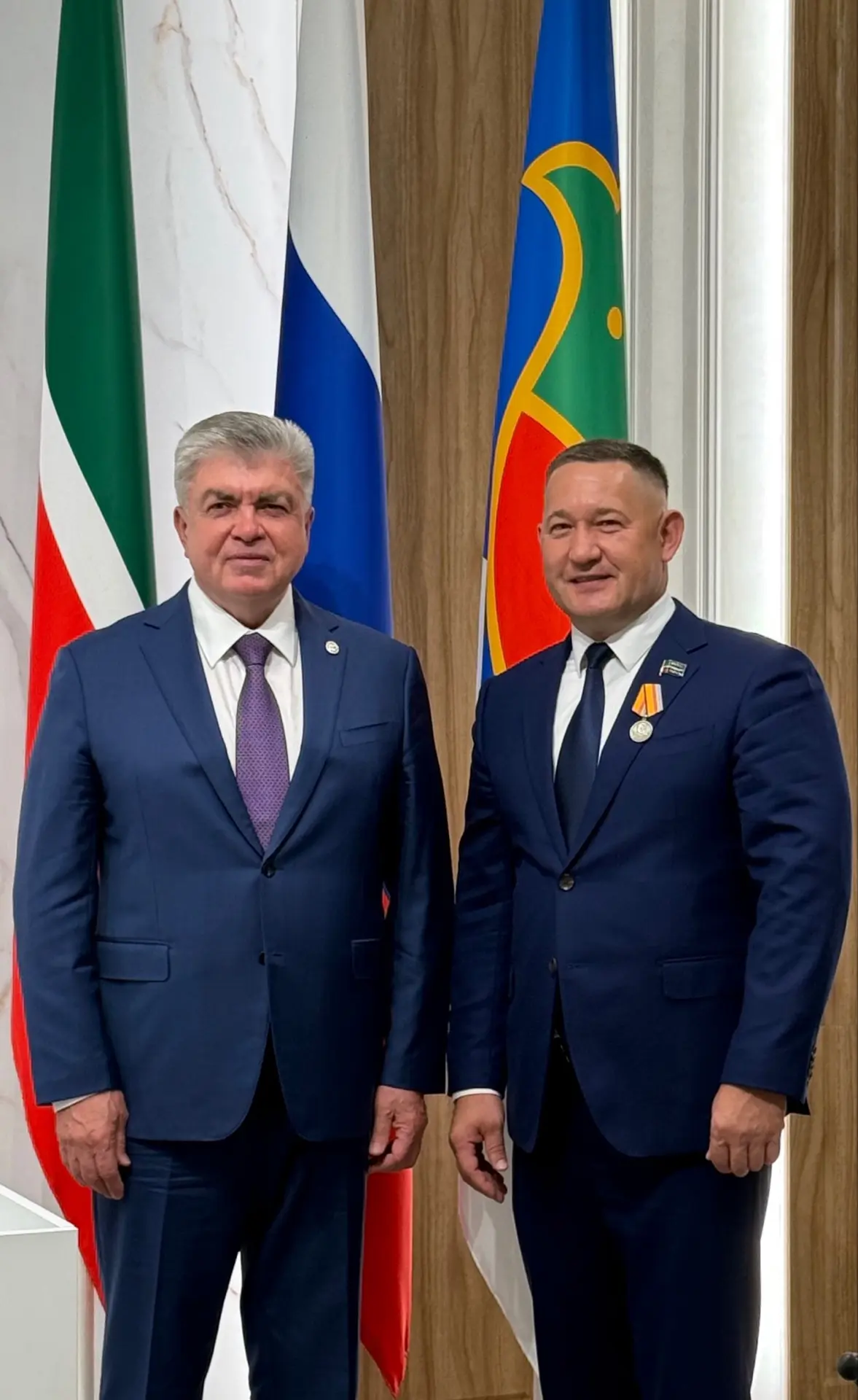 Два челнинских депутата получили награды от Министерства обороны 🇷🇺 

По приказу Министерства обор