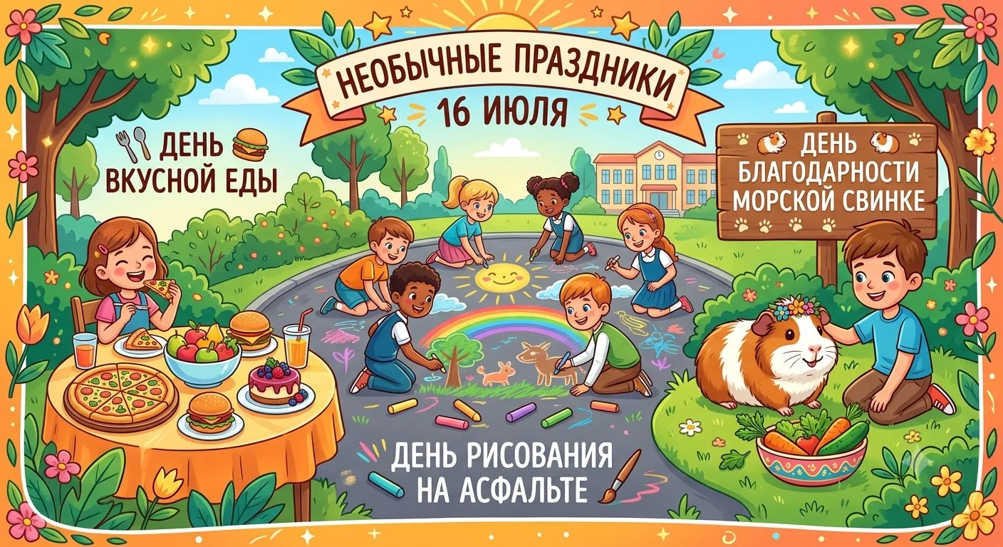 Привет, друзья! 👋

Лето в самом разгаре, и каждый день каникул может быть особенным. А вы знали, чт