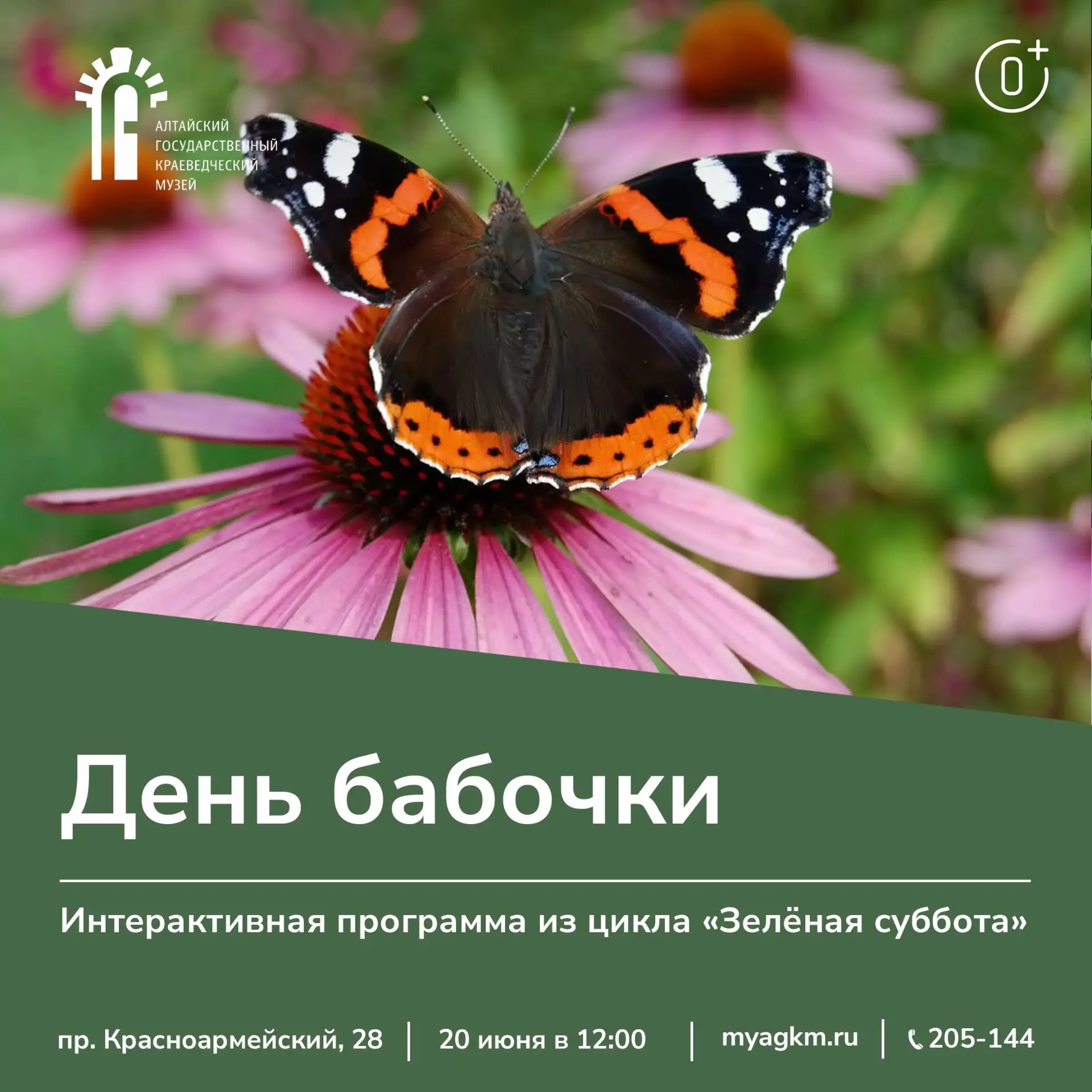 🦋Хотите стать настоящим исследователем мира бабочек? 

Приходите 20 июня в 12:00 на нашу интерактив