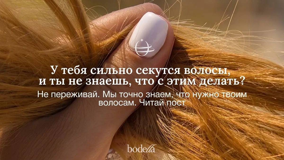 Знаете, почему волосы секутся даже после стрижки? 🔬