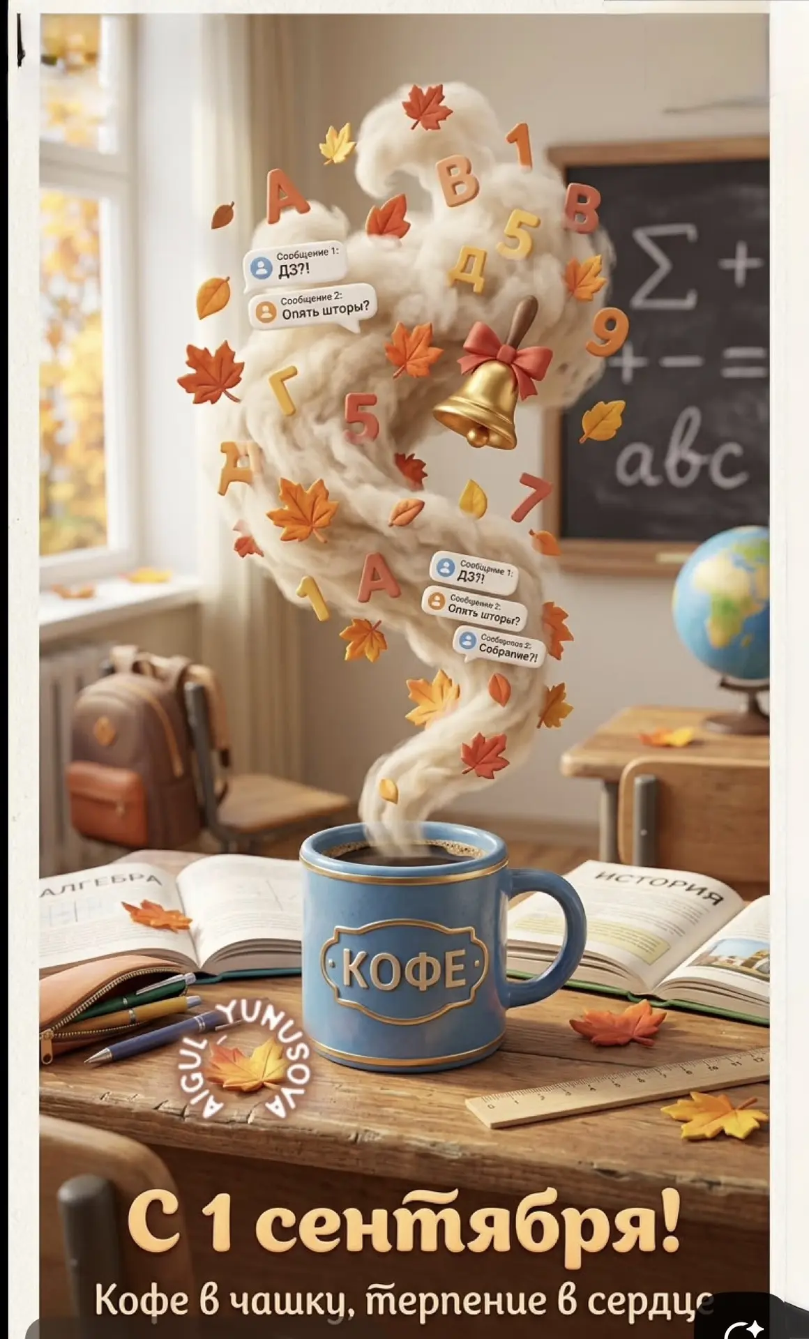 🍂 С Днём знаний! С 1 сентября!