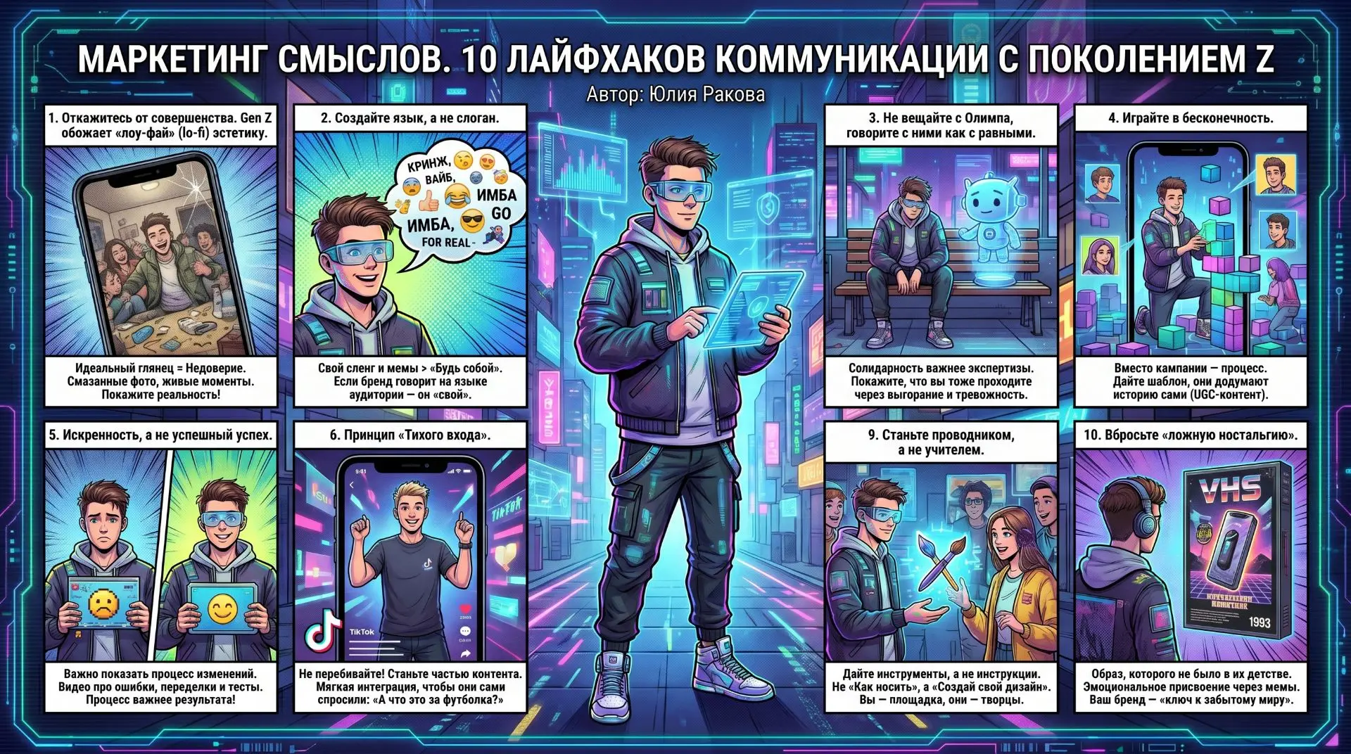 💎 Маркетинг смыслов: 10 лайфхаков коммуникации с поколением Z.
