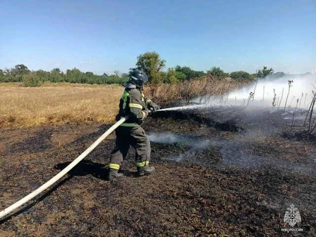 👨‍🚒За минувшие сутки в Запорожской области произошло 24 пожара
