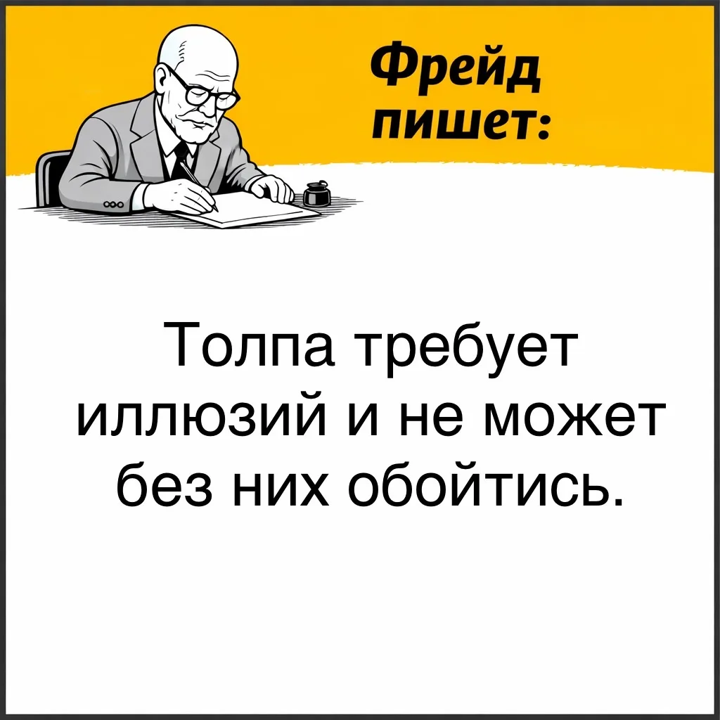 Людям в толпе важны не столько факты, сколько образы и простые объяснения. Сложная реальность заменя