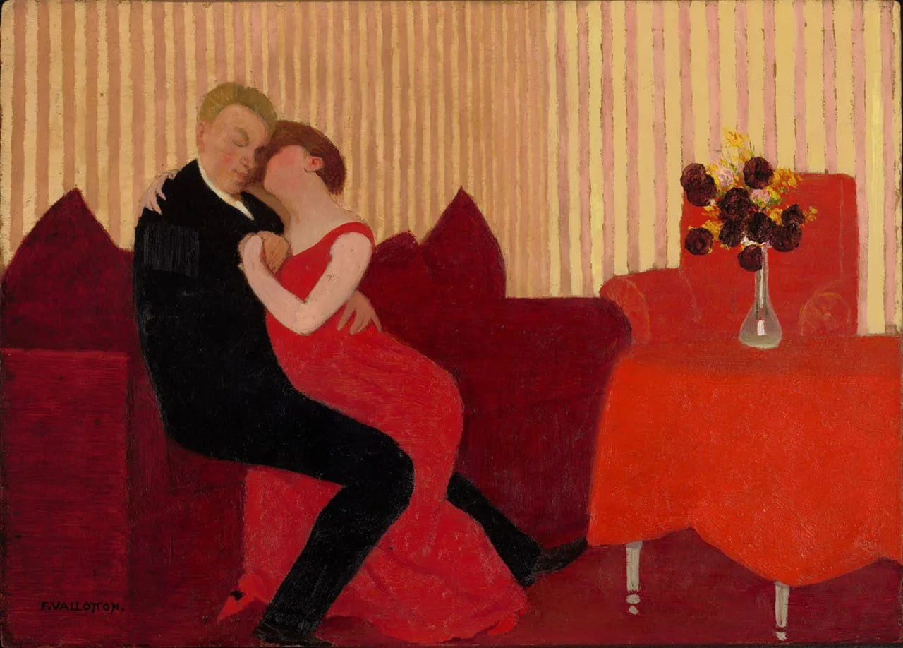 «Ложь» Феликса Валлоттона, 1898