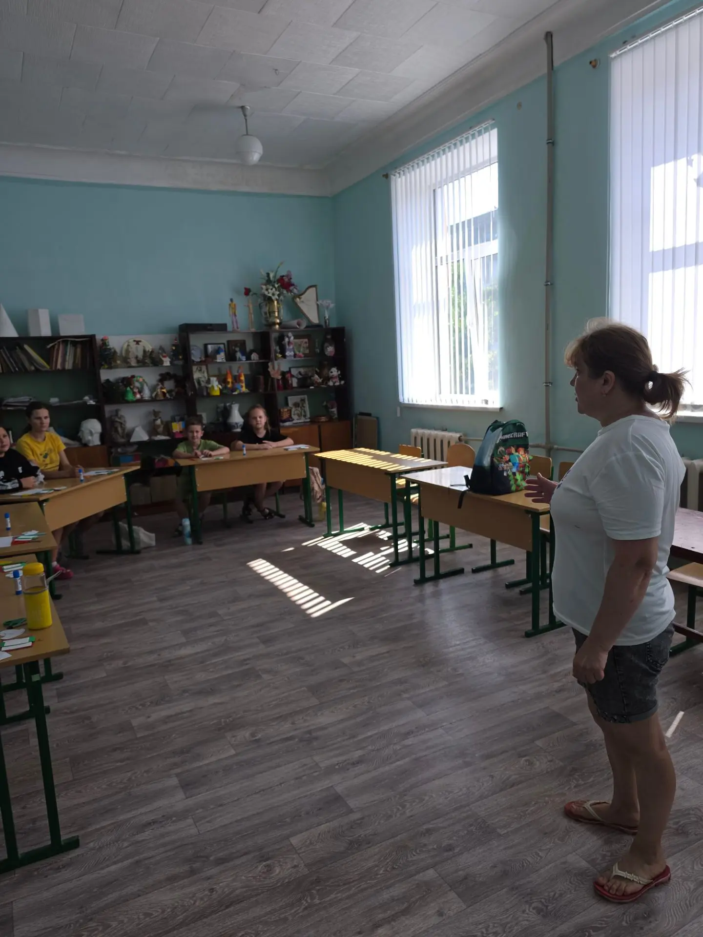 Фраза «С детьми — вместе за здоровое будущее» звучит очень тепло и правильно отражает с...