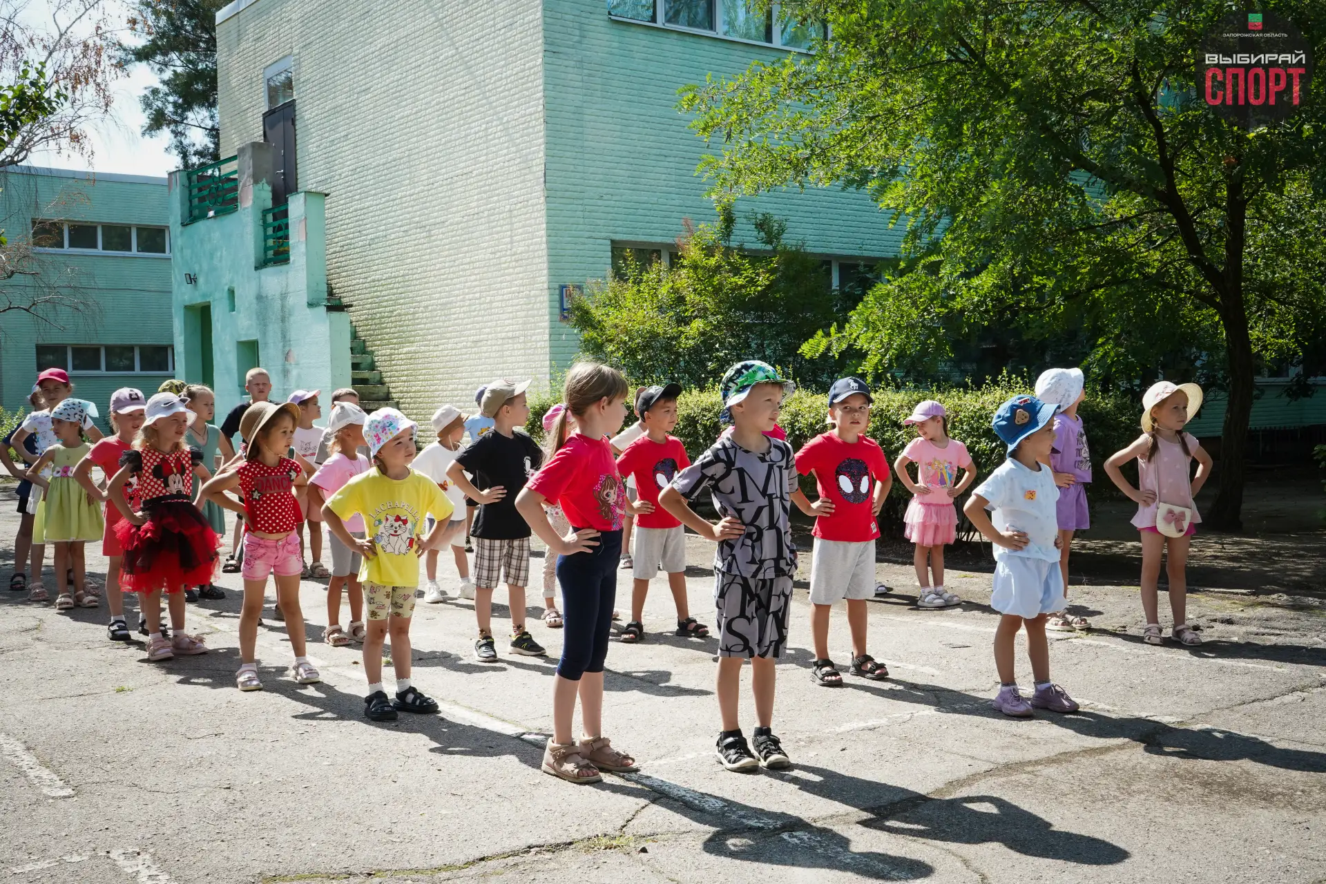 Спортивная зарядка прошла в детском садике № 48 «Мишка»