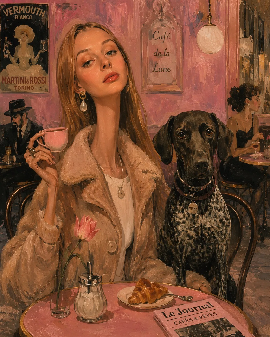 Сделай забавный шарж с близкими людьми или питомцем 🐱☺️✨