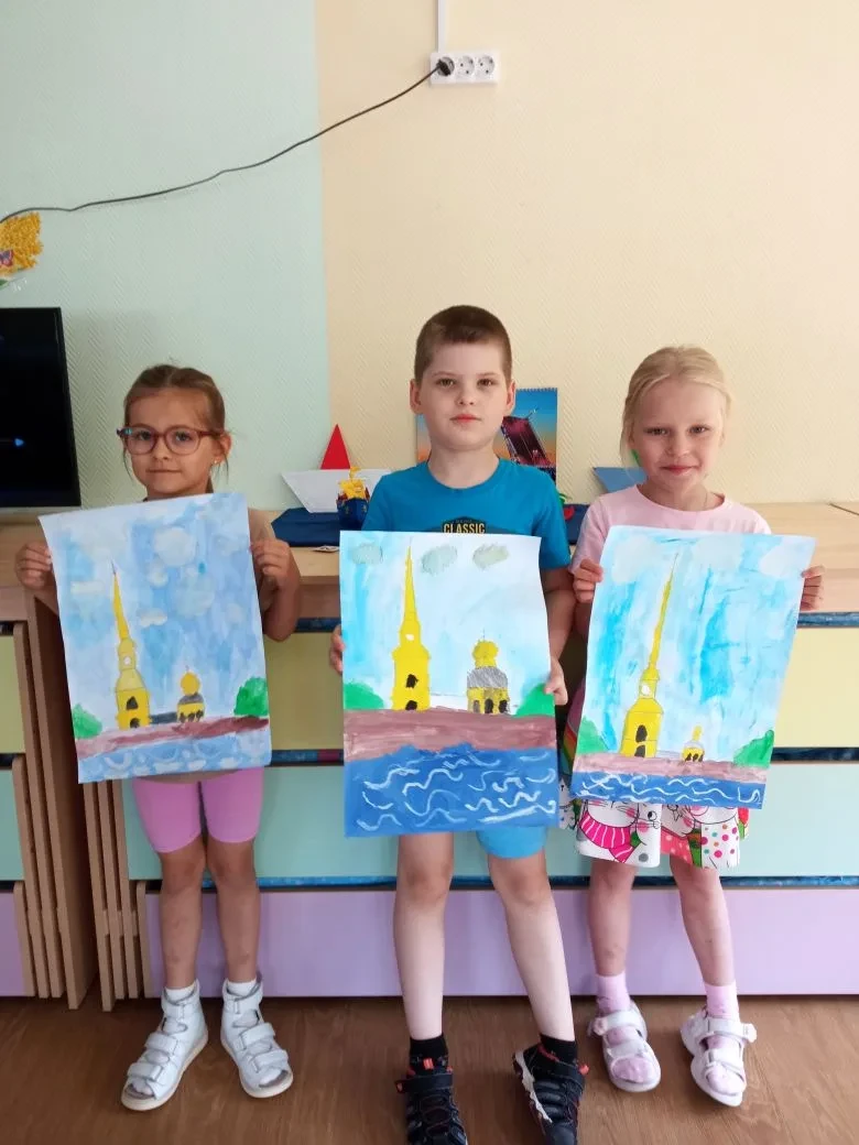 💮В старшей группе "Солнышко" 🌞прошла тематическая неделя "Санкт-Петербург - северная ...