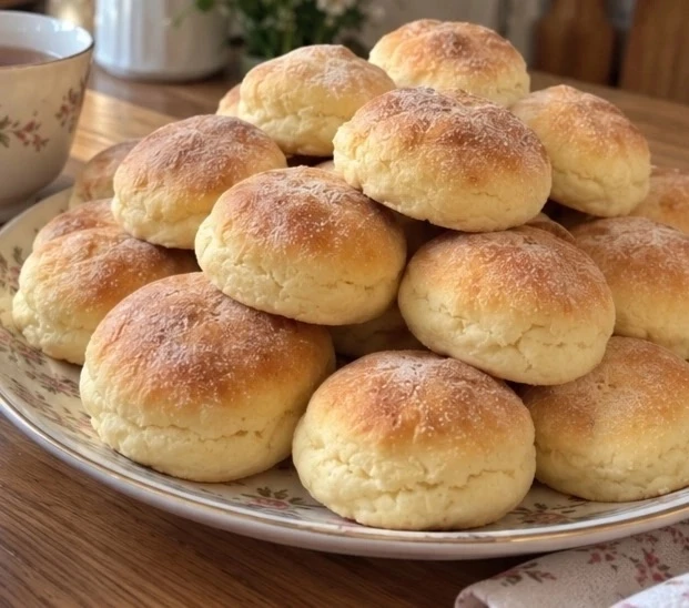 🥮☕✨ «СМЕТАННЫЕ ЛЕПЁШКИ ИЗ ДЕТСТВА»: Мягкие серединки, румяные края и аромат ванили — п...
