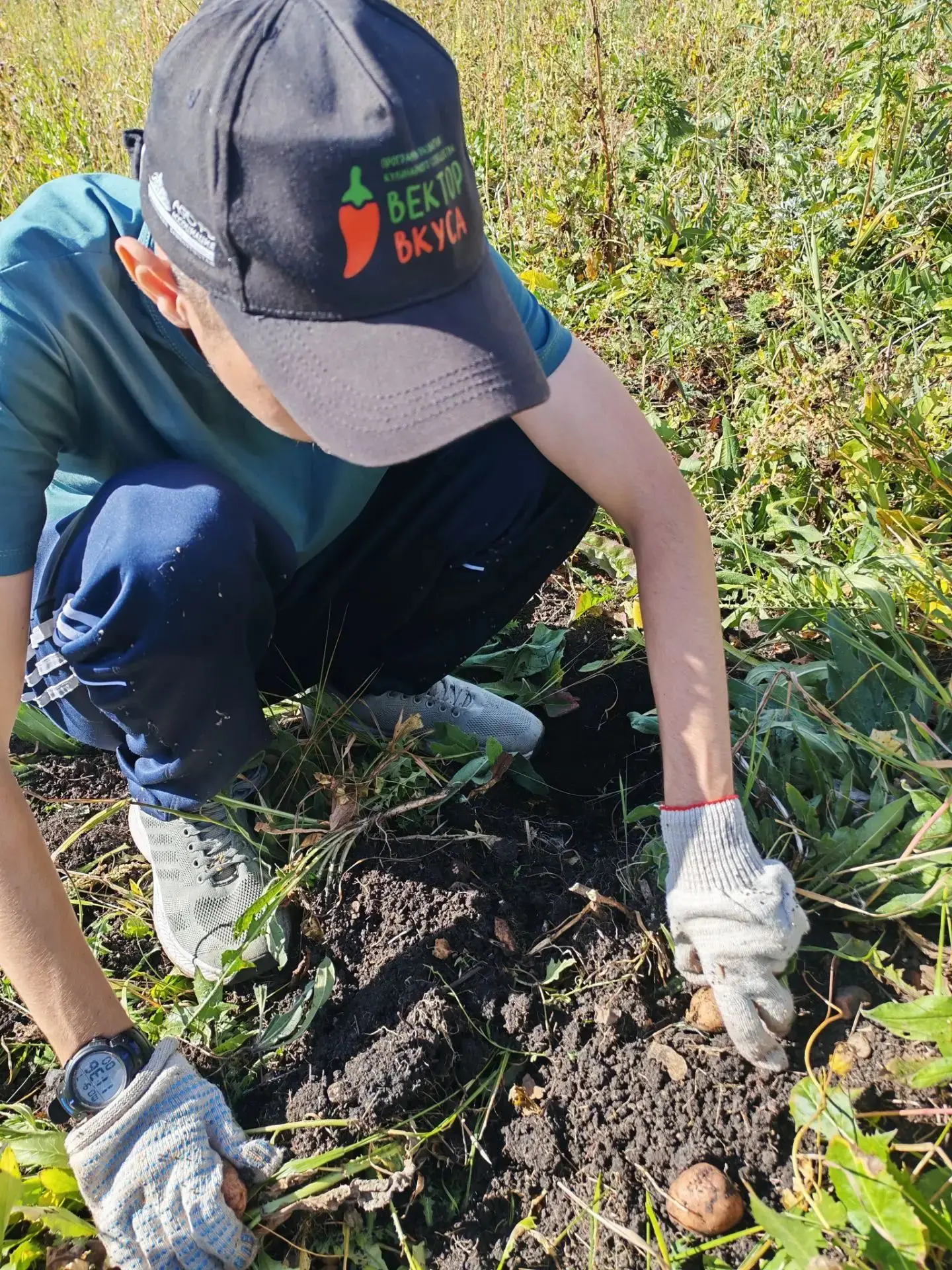✅️ Трудовой десант #Профессионалитета в филиале колледжа в с. Маячный