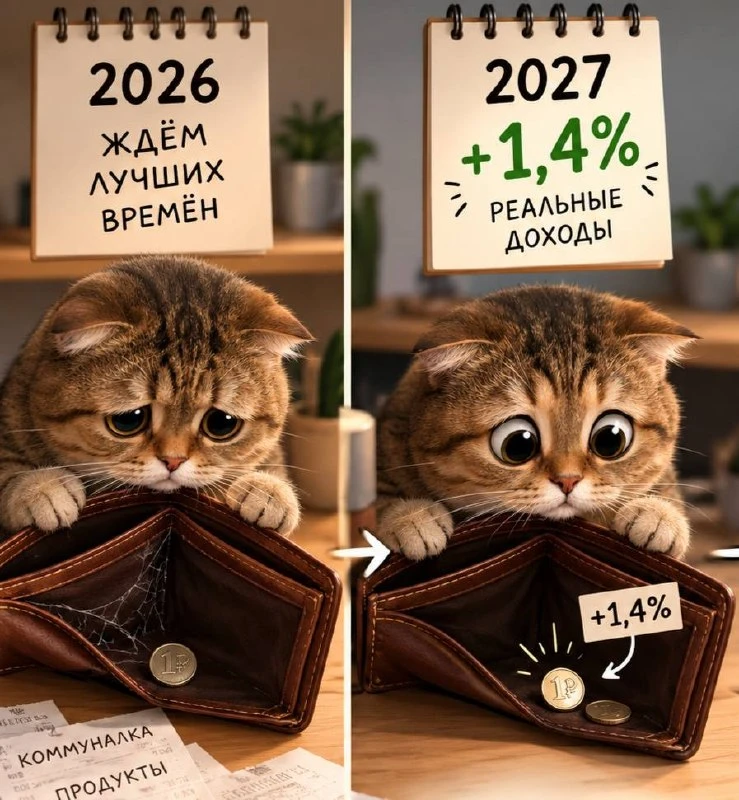 💰 Реальные доходы россиян вырастут в 2027 году