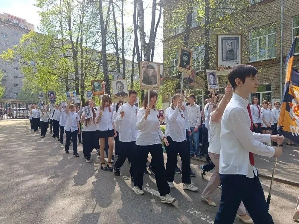 «Бессмертный полк»: память, которую мы несём в сердце Сегодня в нашей школе состоялась акция «Бессме