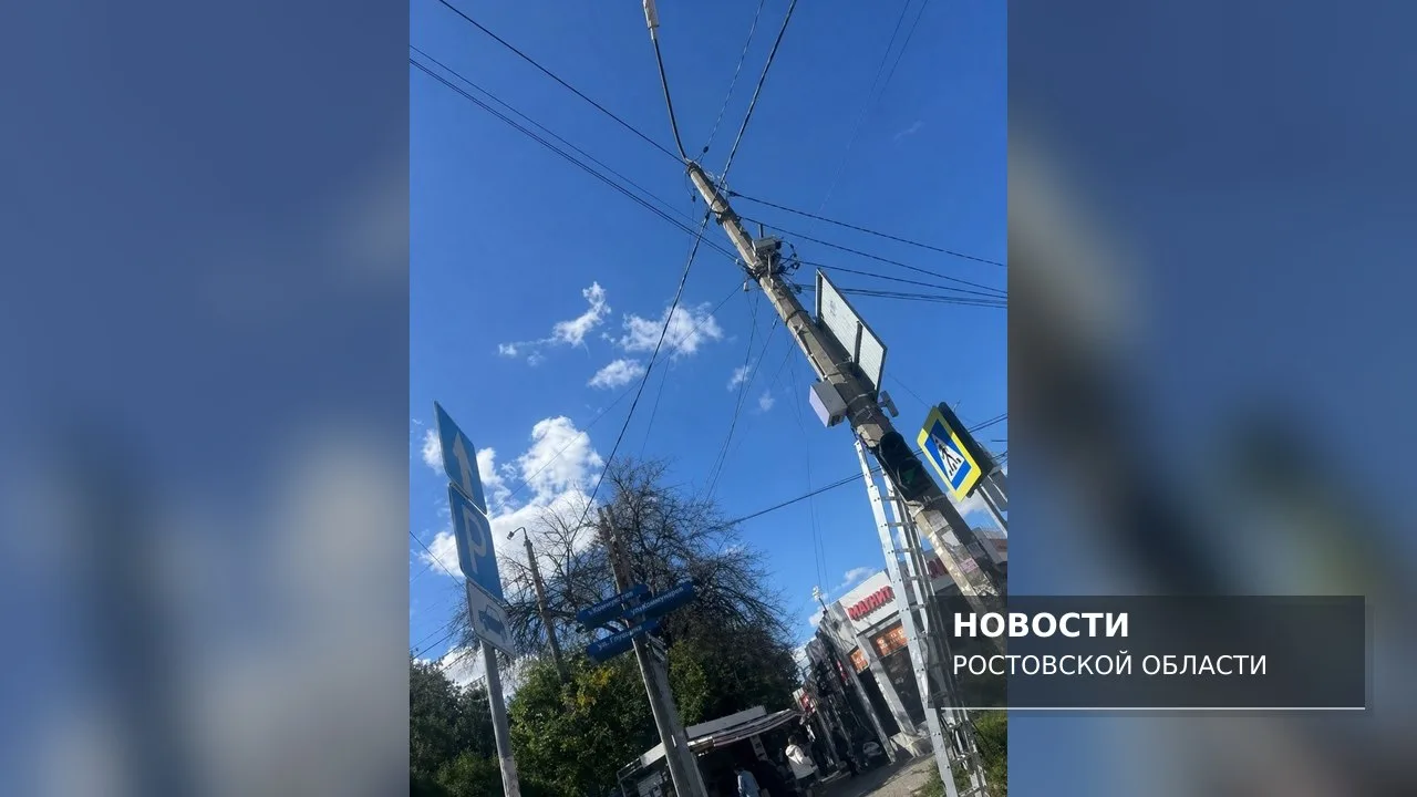 На перекрестке Куйбышева и М. Горького устанавливают ещё одну камеру