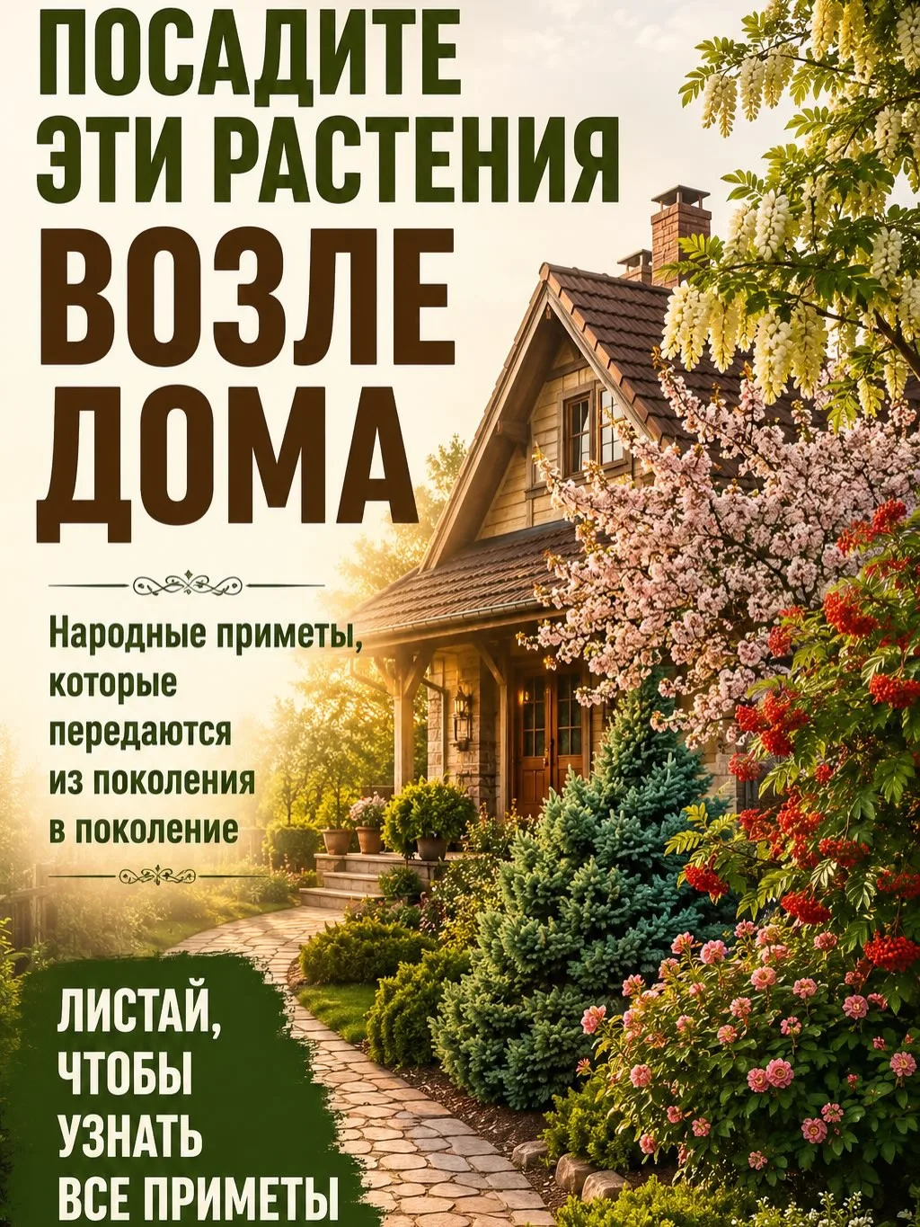 Обязательно посадите эти растения возле своего дома🤗

Листайте 👆