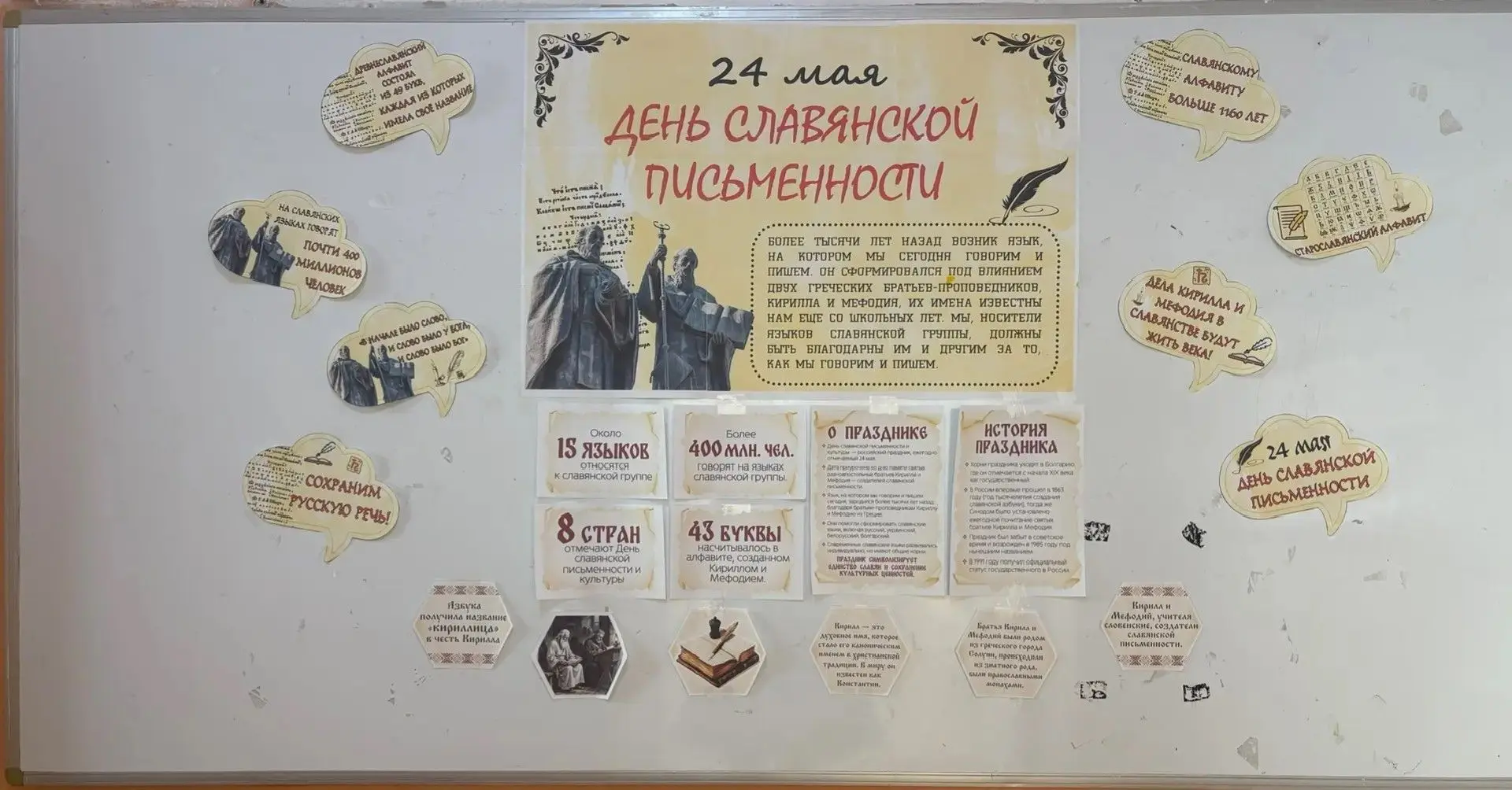 На протяжении недели  в нашей школе проходили мероприятия, посвященные празднику слова ...