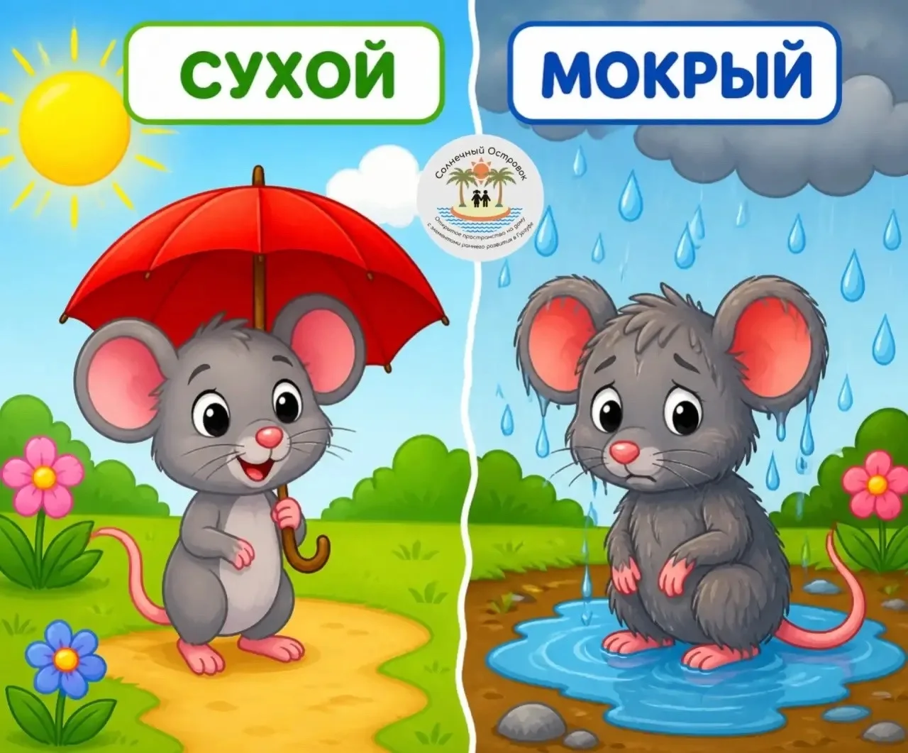 Карточки «Мои первые контрасты» — говорим и понимаем мир 🌿
