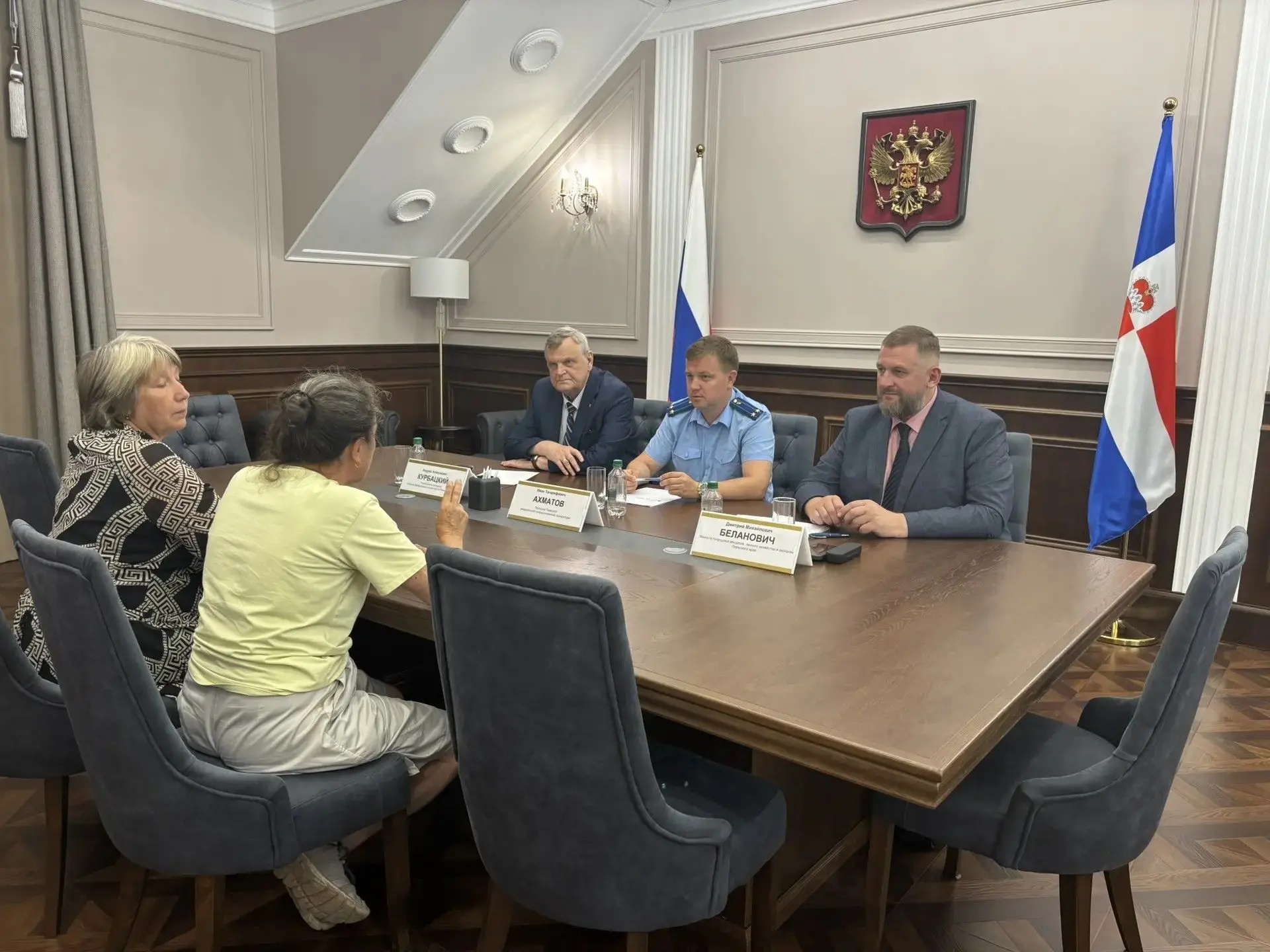 Сегодня, 28 июля состоялся прием граждан в региональной приемной Президента РФ при участии заместите