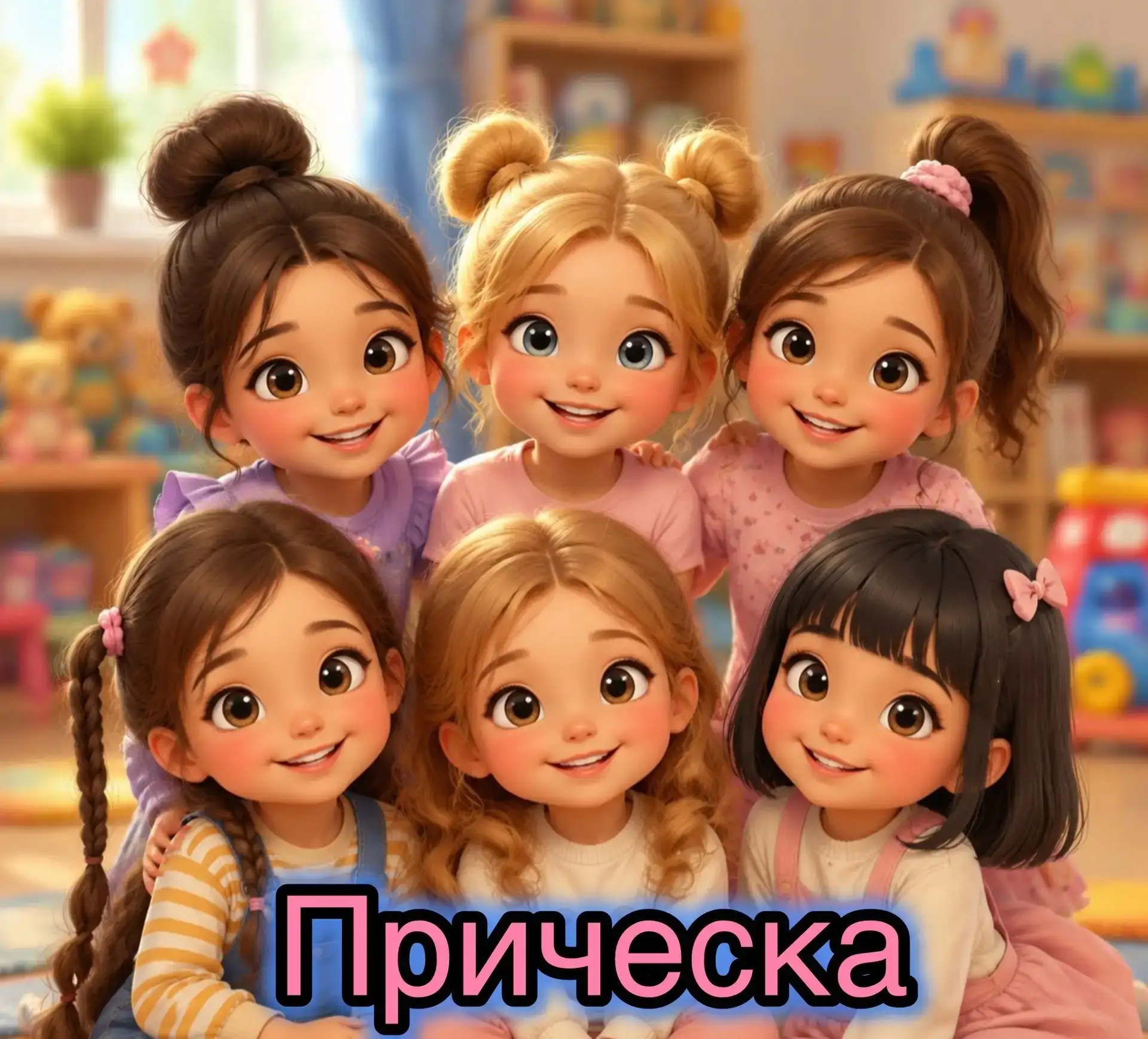 Безопасность и комфорт: почему в детский сад  нужна причёска, а не распущенные волосы

✨ Распущенные