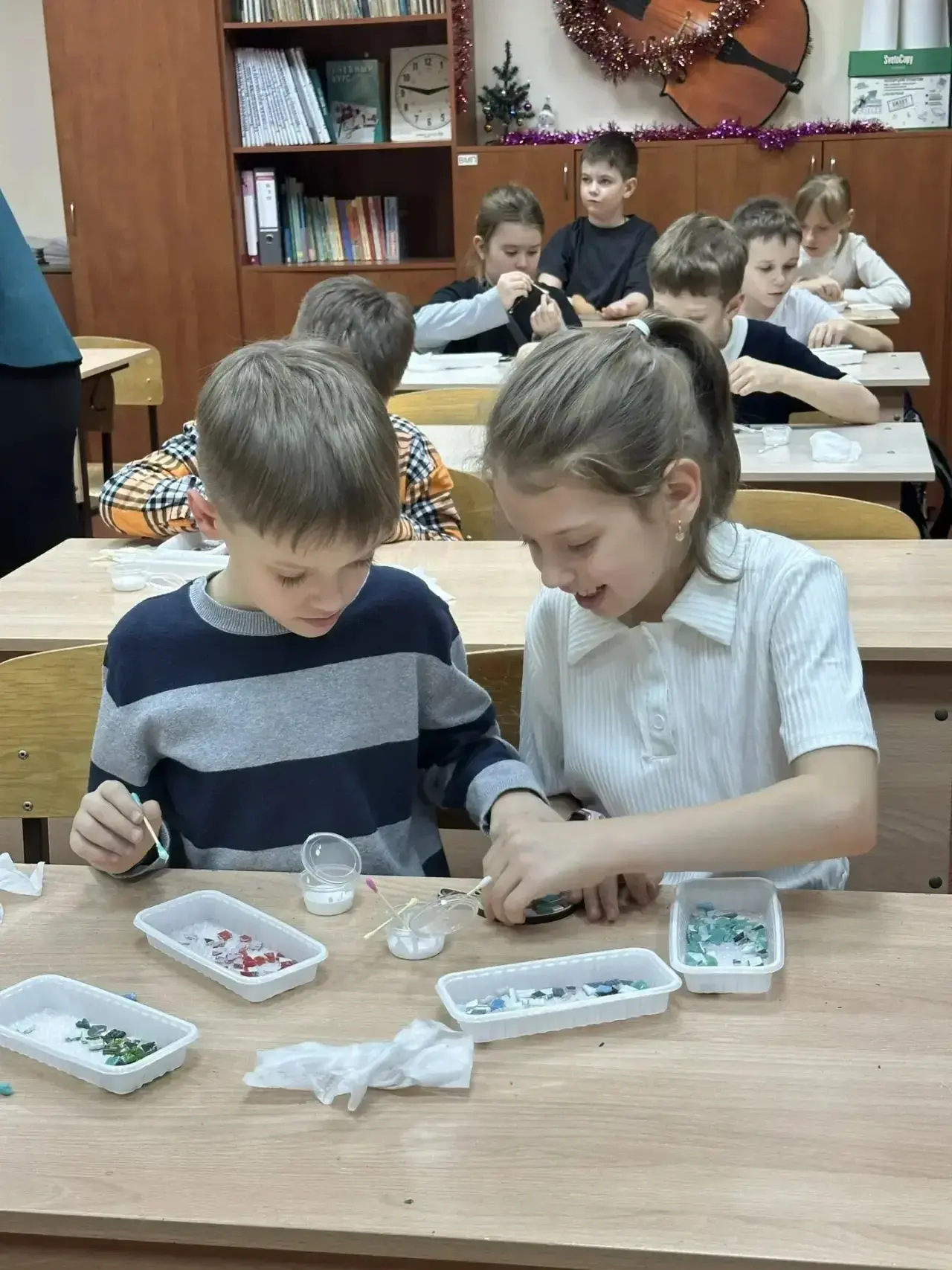Культурные новости🎭  Для учащихся начальной школы предпраздничные и праздничные дни прошли насыщенно