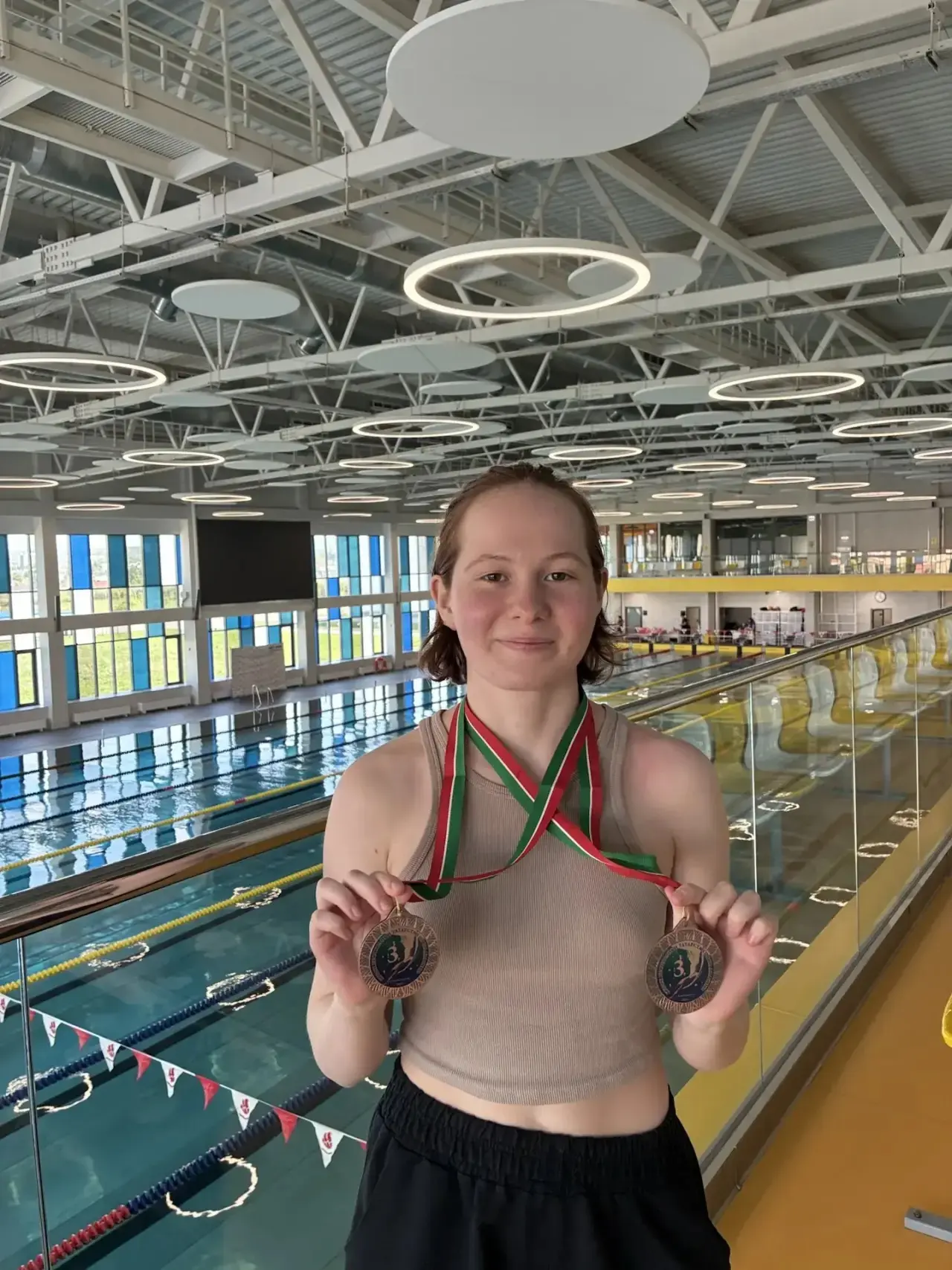 🏊 Наши победы в спорте!  Гусманова Даяна стала дважды призером Кубка Республики Татарстан по плавани